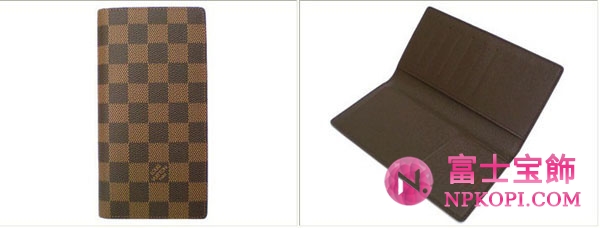 (LOUIS VUITTON)ルイヴィトン ブランドコピー ダミエ長財布 ポルトバルールカルトクレディ N61823